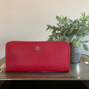 Red Tory Burch Wallet